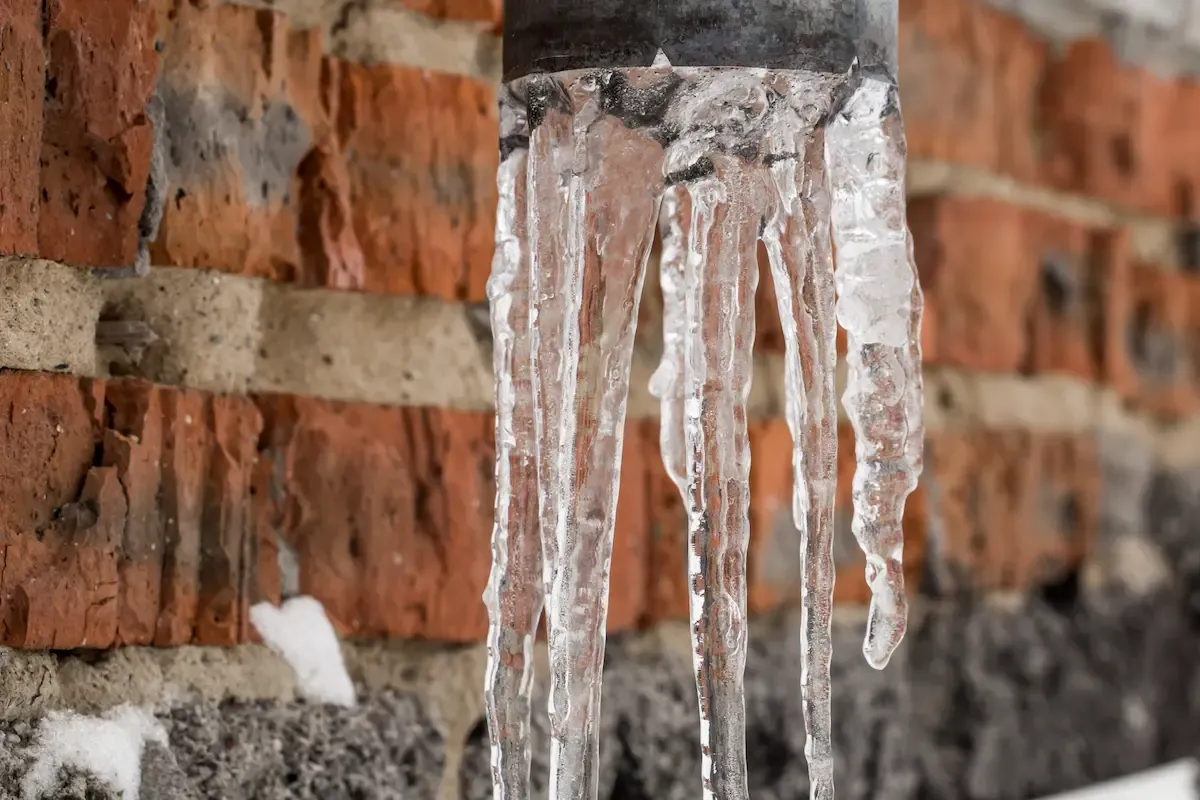 frozen drain pipes